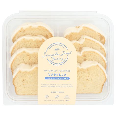 Simple Joys Bakery Sj Slicedloaf Van Iced 8Pk (14.1 oz) Delivery or ...