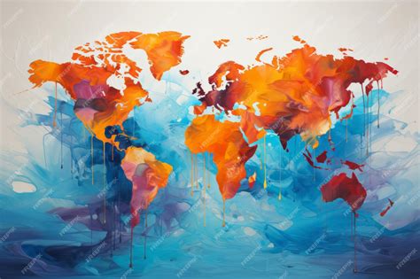 Artistic World Map 的图像结果