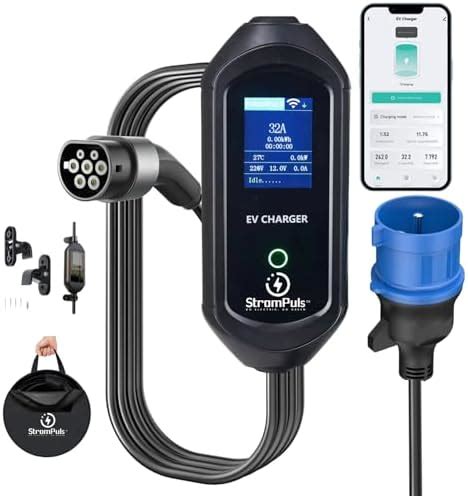 JioEV Aries 7.4kW CE & ARAI Certified AC EV Charger| Type2 Plug with 5 ...