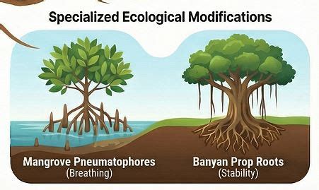 EDUNES ONLINE EDUCATION: TYPES OF ROOT SYSTEMS