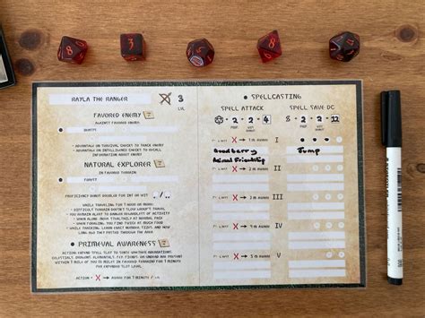 Dnd 5E Ranger Spells Guide at Brittany Wertz blog