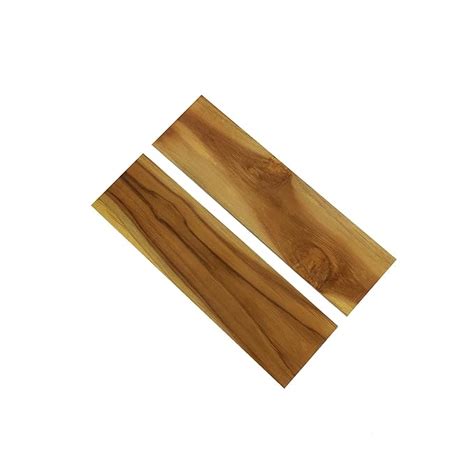 Teakwood Planks (Pack of 2) with Traditional Teakwood Brown Hand ...