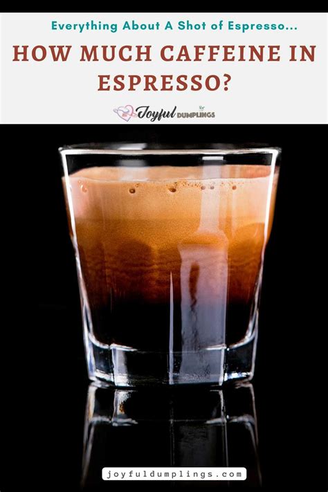How Much Caffeine In Espresso K Cup at Joel Donovan blog
