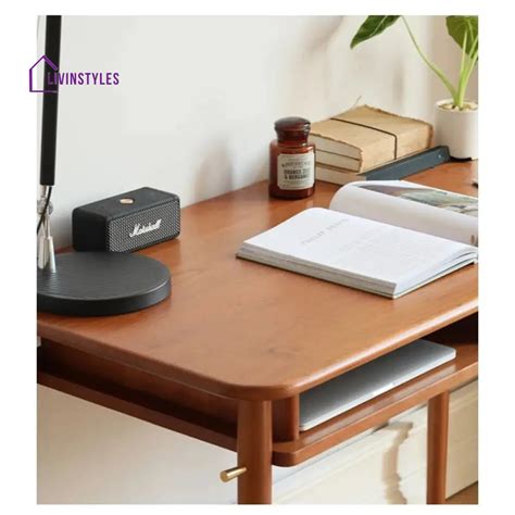 Mark Solid Wood Study Table for Students – LivIn Styles