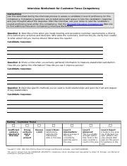 Customer Interview Worksheet 的图像结果
