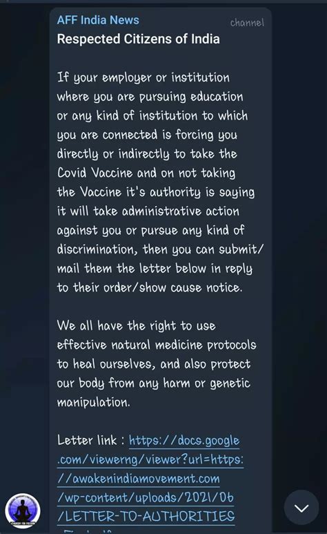 Telegram Popular Among India's Anti Vaxxers And Covid-19 Denialists