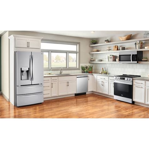 LG Easy Clean 30-in Glass Top 5 Burners 6.3-cu ft Self-Cleaning Slide ...