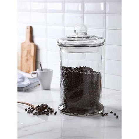 Buy UMAI Transparent Glass Container with Lid, 4.7L Online