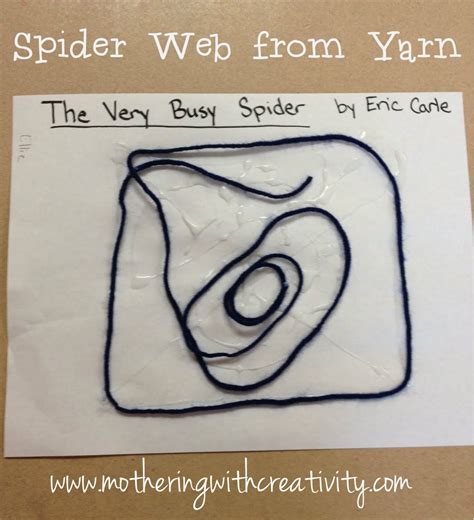 Mothering with Creativity: The Very Busy Spider Book & Crafts | The ...