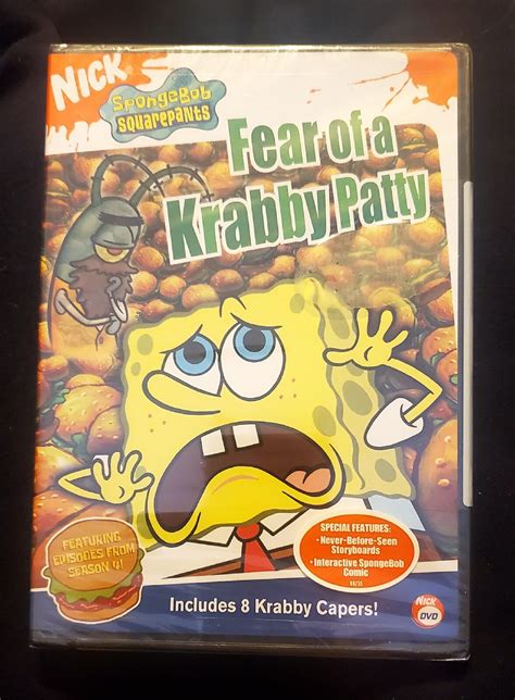 Spongebob Fear Of A Krabby Patty Dvd