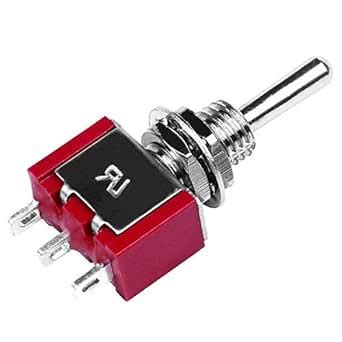 SJT® 2 Pcs AC 250V 2A 120V 5A SPDT On/Off/On 3 Position Momentary ...