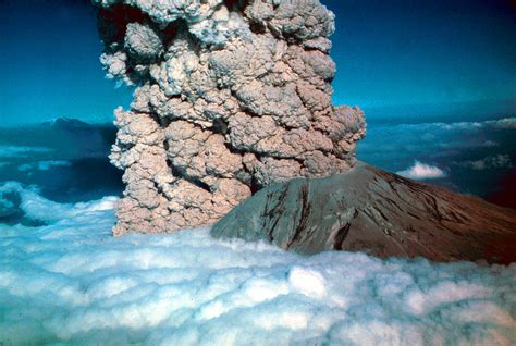 Mount Saint Helens Volcanic Eruption