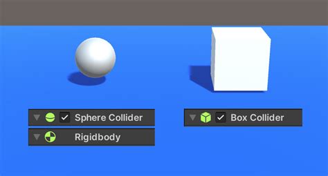 Collision Tutorial Unity 的图像结果