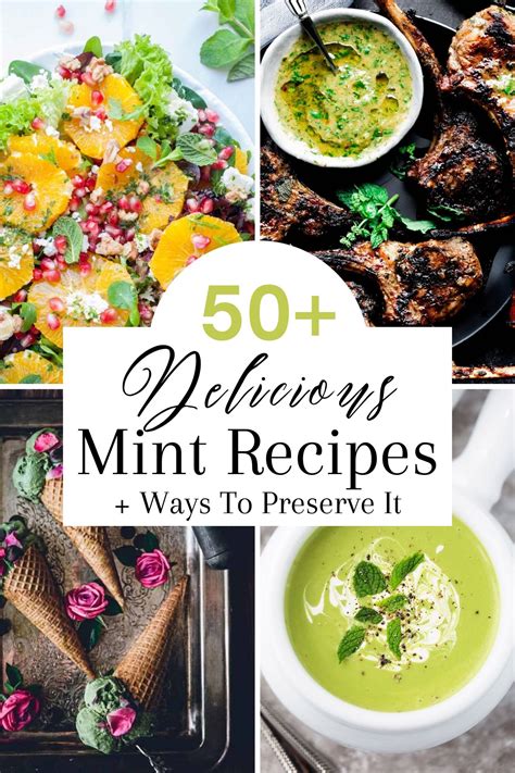 80 mint recipes drinks desserts remedies more – Artofit