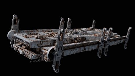 ArtStation - Bulk Freighter, Ansel Hsiao | Star wars ships design, Star ...