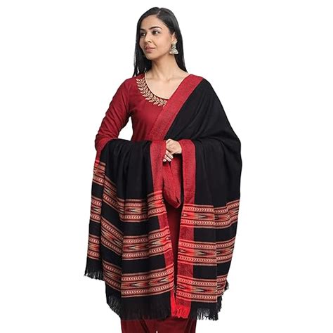 Buy Zamour Women's Kullu Himachali Woolen Kashmiri Shawl Stole Wrap 40 ...