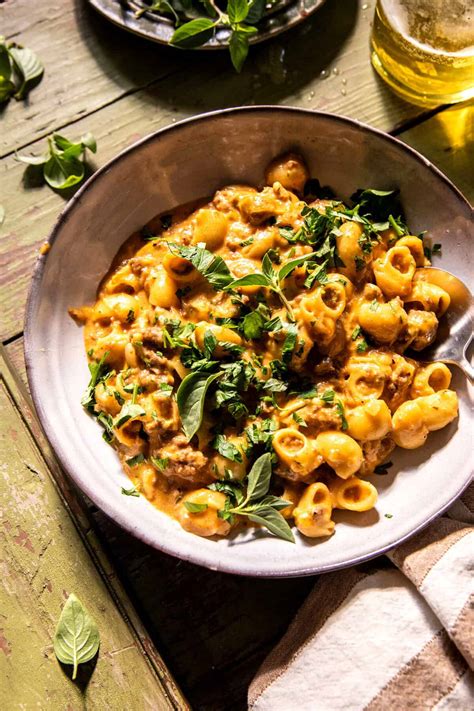 Crockpot Hamburger Helper. - Half Baked Harvest
