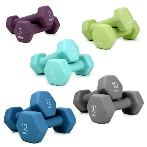 XPRT Fitness Neoprene Dumbbell Sets With Storage Stand | eBay