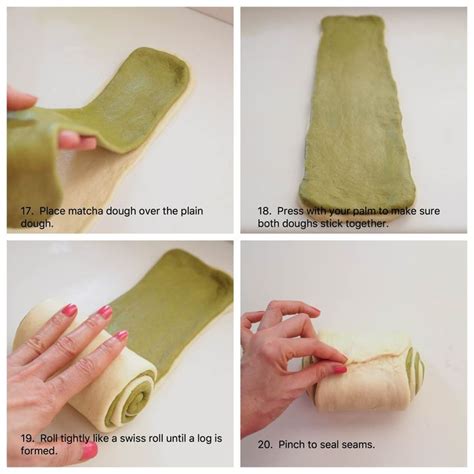 matcha loaf bread