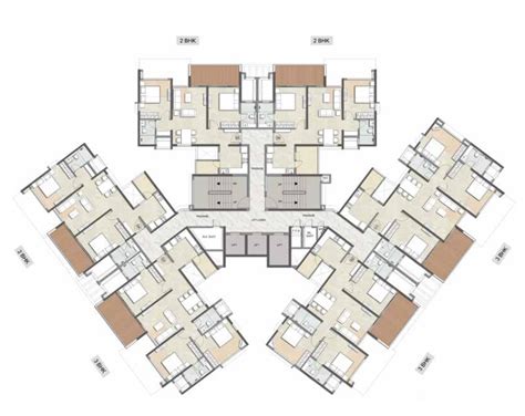 Kalpataru Exquisite at Wakad by Kalpataru - Floor Plans, Layout - Dwello