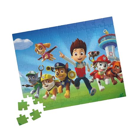 Paw Patrol Puzzle - Etsy