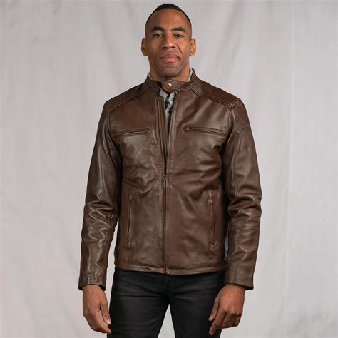 Brown Leather Jackets For Men