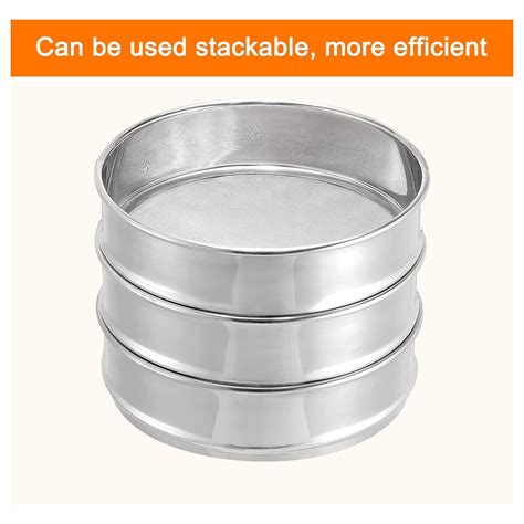 PATIKIL 80 Mesh Laboratory Sieve 8 & # 34; Diameter India | Ubuy