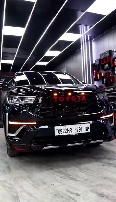 Toyota Hycross GR Sport Front Grill with Amber Lights