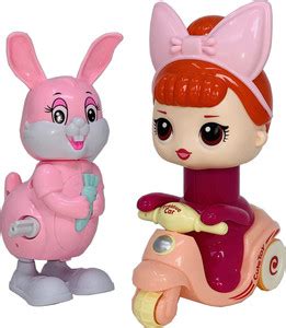 Miniature Mart Small Size Pack of 2 Press & Go LOL Surprise Scooter Toy ...