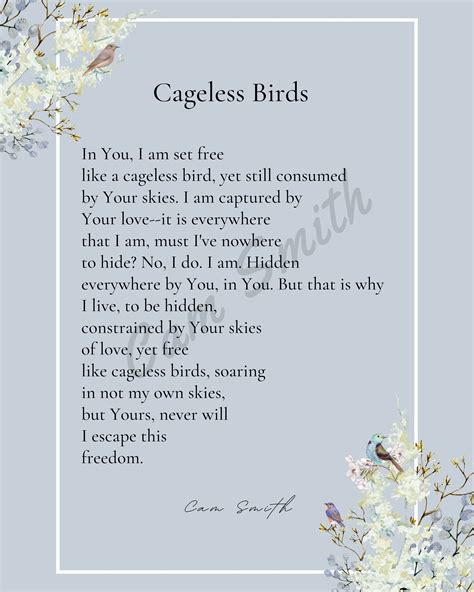 Poem About Birds And Freedom