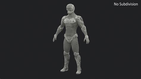 Space Soldier in Black Armor Rigged for Maya 3D model | 3D Molier ...