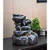 Expleasia, Exuberant & Luxury Decor Resin Rockery Soothing Sound Table ...