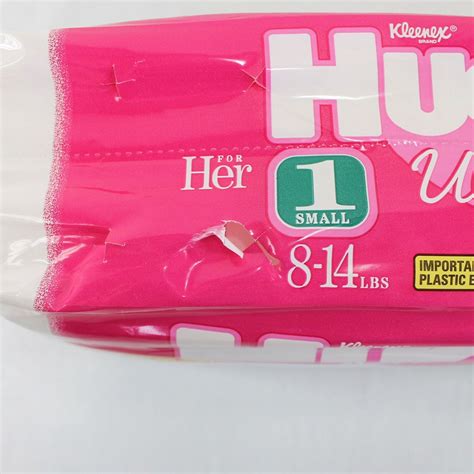 S Her 1995 Size | Vintage Huggies Ultratrim Diaper
