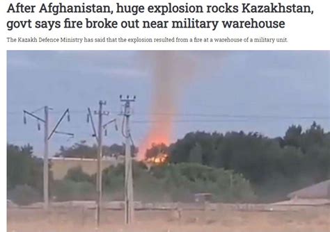 fact check kazakistan explosion video viral as kabul airport attack ...