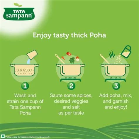 Tata Sampann Poha, 1 kg Pouch