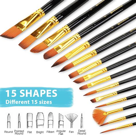 24 Best Brushes for Acrylic Paint on Canvas in 2025: Complete Guide ...