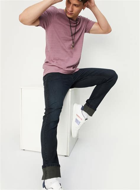 Buy Men Slim Fit Washed Jeans Online at just Rs. 1499.0 - 1000012790855 ...