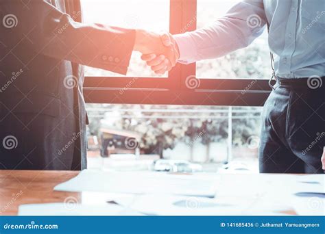 Group Asia Businessman Together Create a Mutually Beneficial Business ...