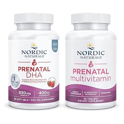 Nordic Naturals Prenatal Starter Pack - Prenatal DHA India | Ubuy