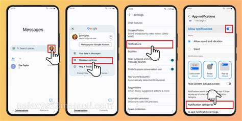 Image result for Setting Notification Text