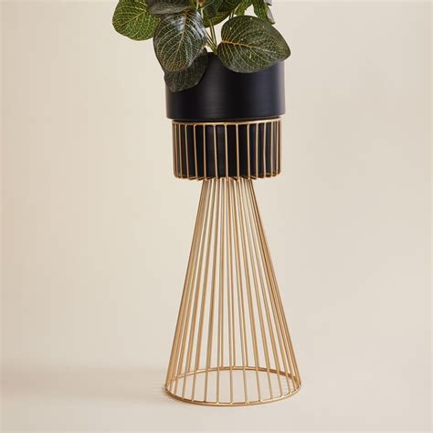 Buy Valencia Metal Planter with Stand from Home Centre at just INR 1499.0