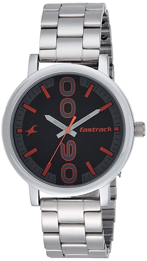 Fastrack Bold Analog Black Dial Men's Watch-NL38052SM06 : Amazon.in ...