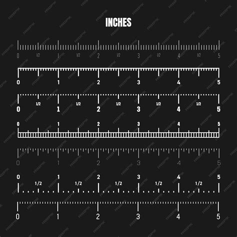 Image result for Inches Scale Vector