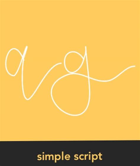 Image result for Simple Script Font