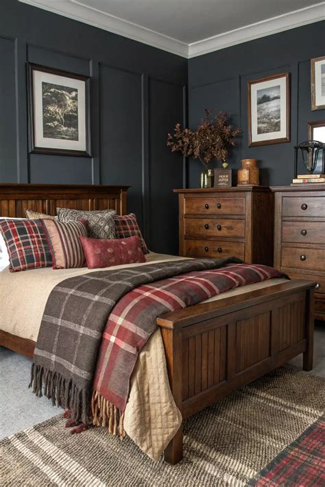 24+ Stylish Masculine Bedroom Ideas | Bedroom interior, Home interior ...