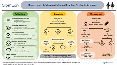 Management of children with steroid-resistant nephrotic syndrome (SRNS ...