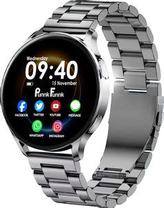 PunnkFunnk EVO VISTA 1.39" AMOLED Display, Fitness, Health Monitoring ...