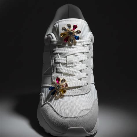 Multi-Colour Crystal Sneaker Charm | Premium Shoe Charm for Nike, Jord ...