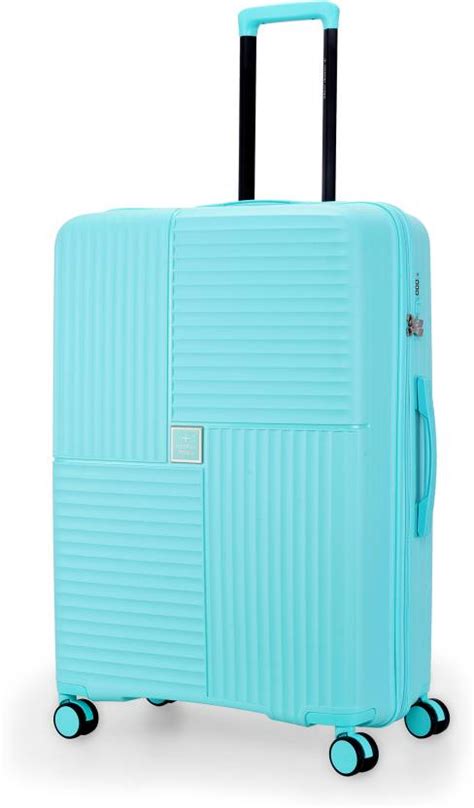 NASHER MILES Singapore Hard-Sided Polypropylene Check-in Luggage Light ...