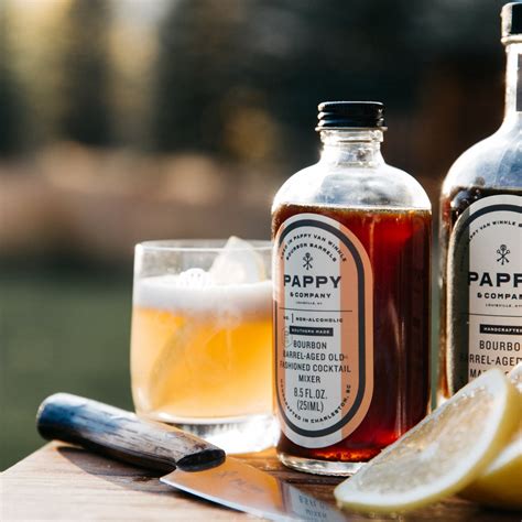 Barrel-Aged Old Fashioned Mix | Pappy & Company